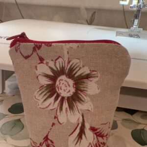 Red handbag
