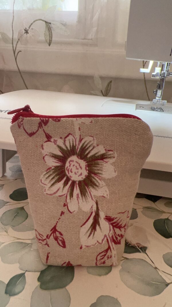 Red handbag